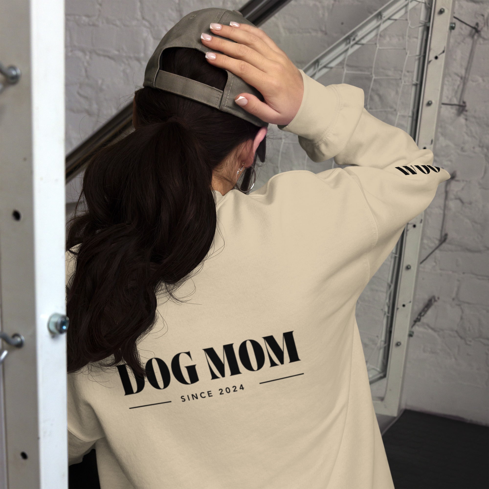 "Dog Mom" Sweater - Personaliseerbare Trui